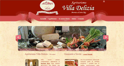 Desktop Screenshot of agriturismovilladelizia.com